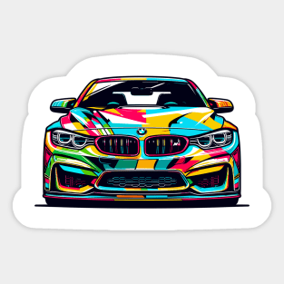 BMW M4 Sticker